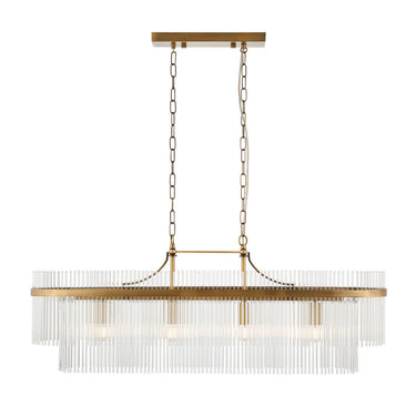 Marietta 4 Pendant Light Antique Brass 1
