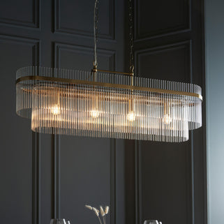 Marietta 4 Pendant Light Antique Brass 5