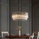 Marietta Grand 7 Pendant Light Antique Brass 2