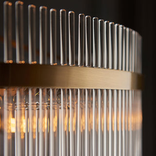 Marietta Grand 7 Pendant Light Antique Brass 4