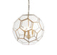 Miele 3 Pendant Light Antique Brass Large 1