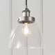 Hansen 1 Pendant Light Brushed Silver 2