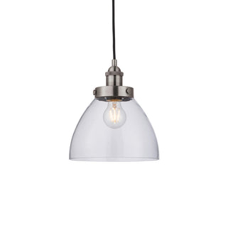 Hansen 1 Pendant Light Brushed Silver 1