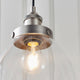 Hansen 1 Pendant Light Brushed Silver 7