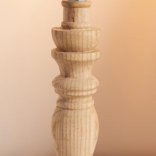 Bibury Table Lamp Base Natural Ash 4