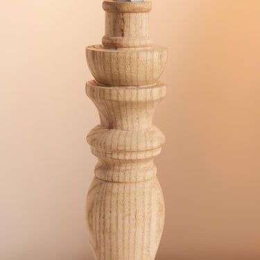Bibury Table Lamp Base Natural Ash 4