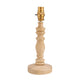 Bibury Table Lamp Base Natural Ash 1