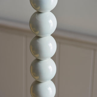 Higgledy Floor Lamp Base Gloss Almond White Paint 3