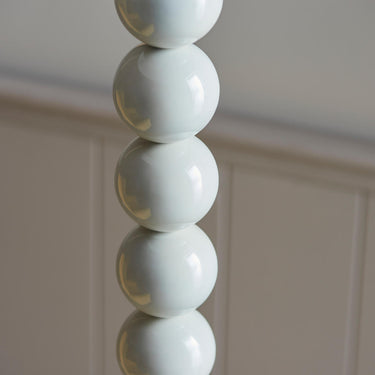 Higgledy Floor Lamp Base Gloss Almond White Paint 3