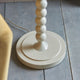 Higgledy Floor Lamp Base Gloss Almond White Paint 5
