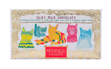 Cats Design Silky Columbian Milk Chocolate