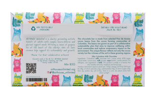 Cats Design Silky Columbian Milk Chocolate