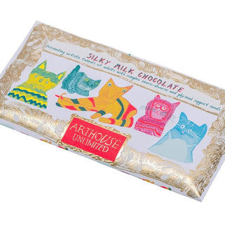 Cats Design Silky Columbian Milk Chocolate