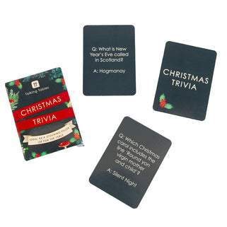 Midnight Forest Christmas Trivia Card Game