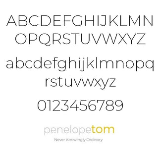 Example of font