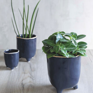 Positano Ink Plant Pot - Medium