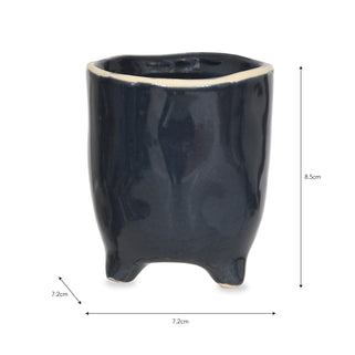 Positano Ink Plant Pot - Small