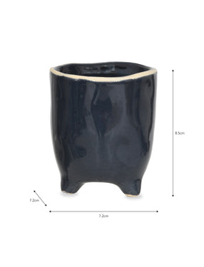 Positano Ink Plant Pot Small