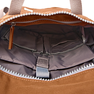 Finchley Small Recycled Backpack Cinnamon