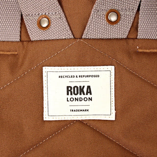 Finchley Small Recycled Backpack Cinnamon