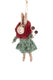 Little Red Hood Felt Rabbit Decoration
