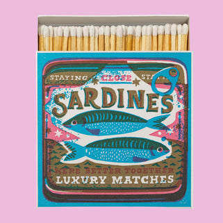 sardine design large matchbox