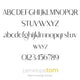 Engraving Font style