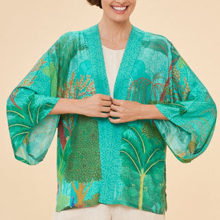 Secret Paradise Design Kimono Jacket
