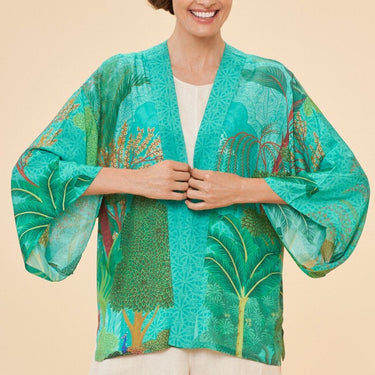 Secret Paradise Design Kimono Jacket