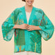 Secret Paradise Design Kimono Jacket