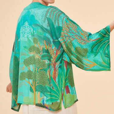 Secret Paradise Design Kimono Jacket