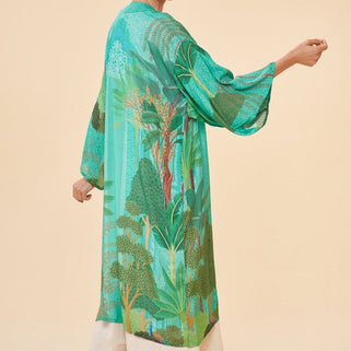 Secret Paradise Design Kimono Gown