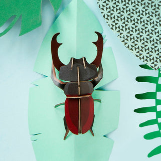 Stag Beetle Wall Decoration