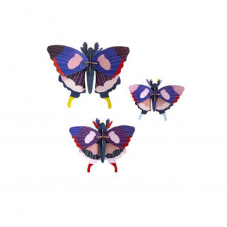 Swallowtail Butterflies Wall Decorations Set of Three