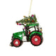 Festive Tractor Bauble