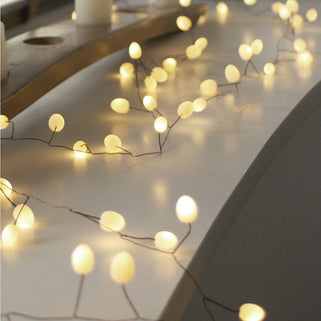 Teardrop Opaque Battery Fairy Lights