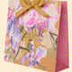 Tropical Floral Fauna Kimono Gown Lavender