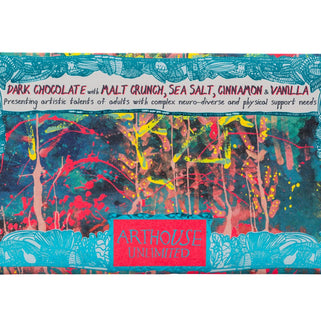 "Underwater" Dark Chocolate with Malt Crunch