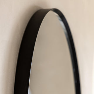 Holworth Pebble Mirror Black Large 4