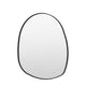 Holworth Pebble Mirror Black Large 5