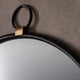 Bayswater Black Round Mirror Large 3