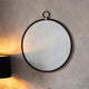 Bayswater Black Round Mirror Large 5
