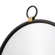 Bayswater Black Round Mirror Large 6