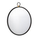Bayswater Black Round Mirror Large 7