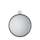 Bayswater Black Round Mirror Large 1