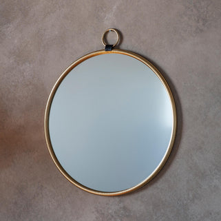 Bayswater Gold Round Mirror Large 2