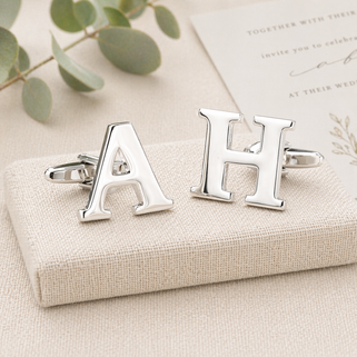 Personalised Alphabet Cufflinks