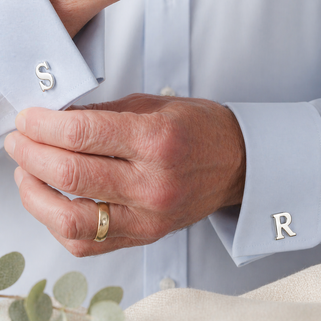 Personalised Alphabet Cufflinks