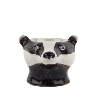 Badger Face Ceramic Egg Cup