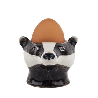 Badger Face Ceramic Egg Cup